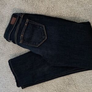 Paige skyline straight size 26 dark wash. Ankle/cropped.
